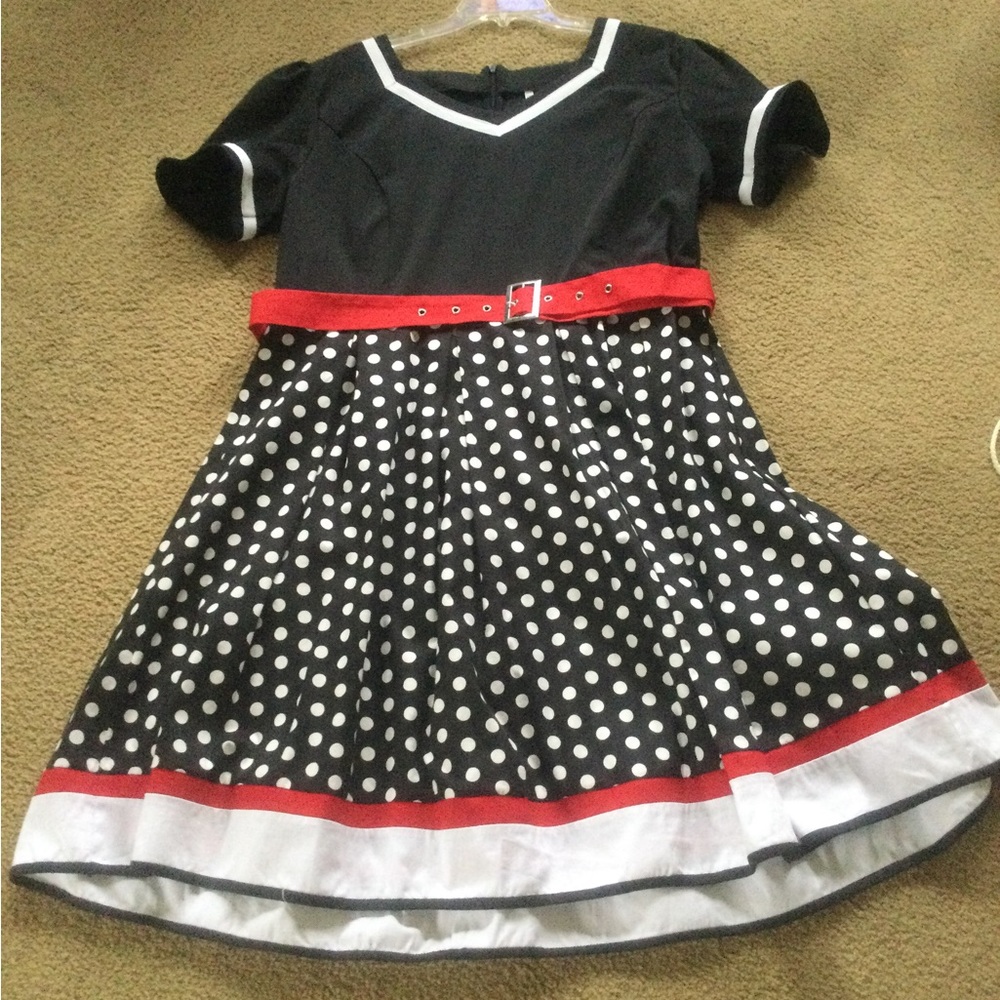 Unbranded Rock/50’s dress 4X